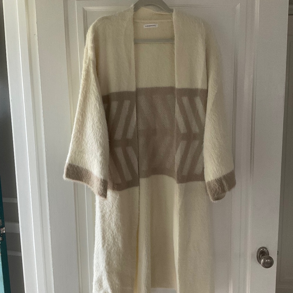 Anthropologie cozy duster
